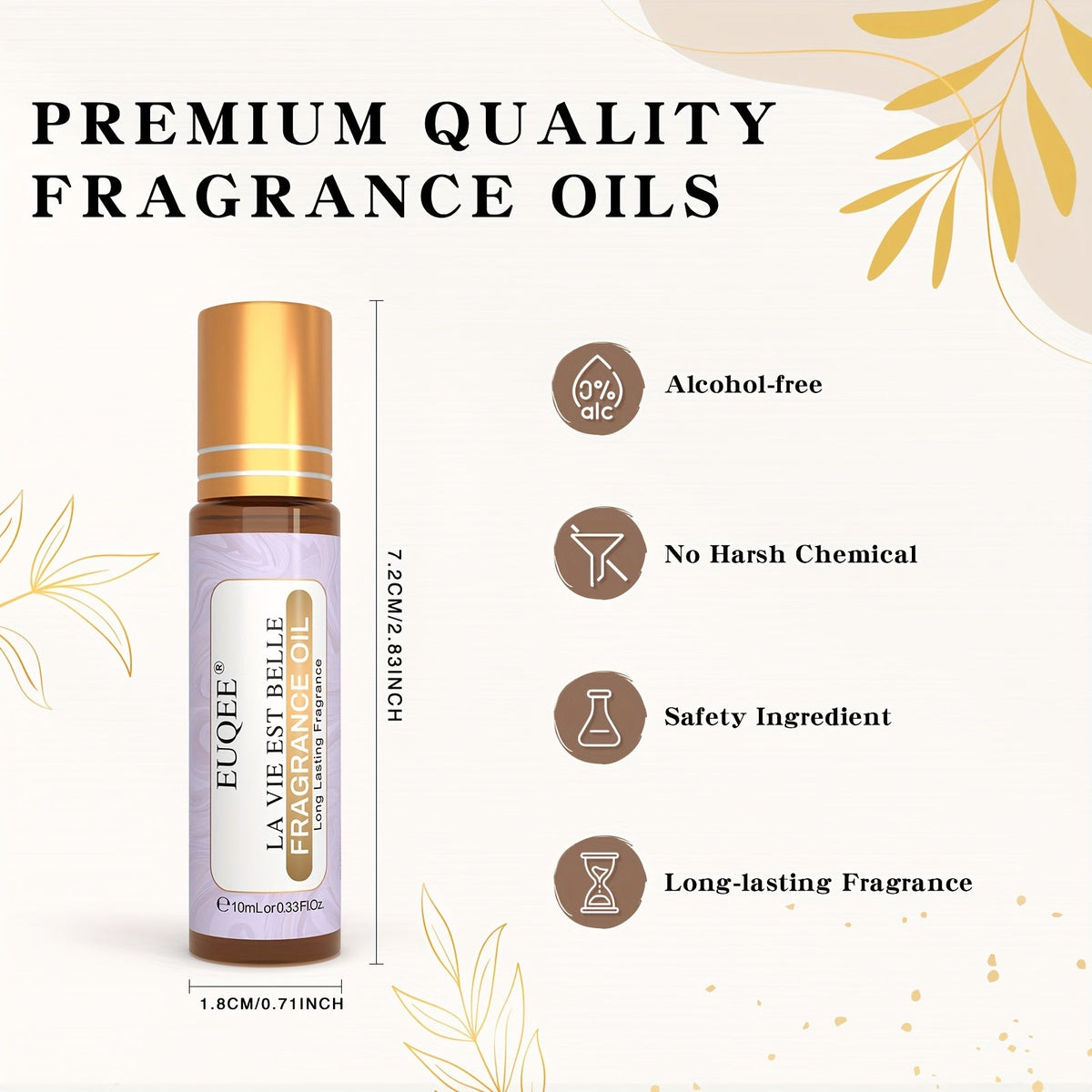 Huile Parfumée Roll-On La Vie Est Belle 10ml | Bien-Être & Humeur
