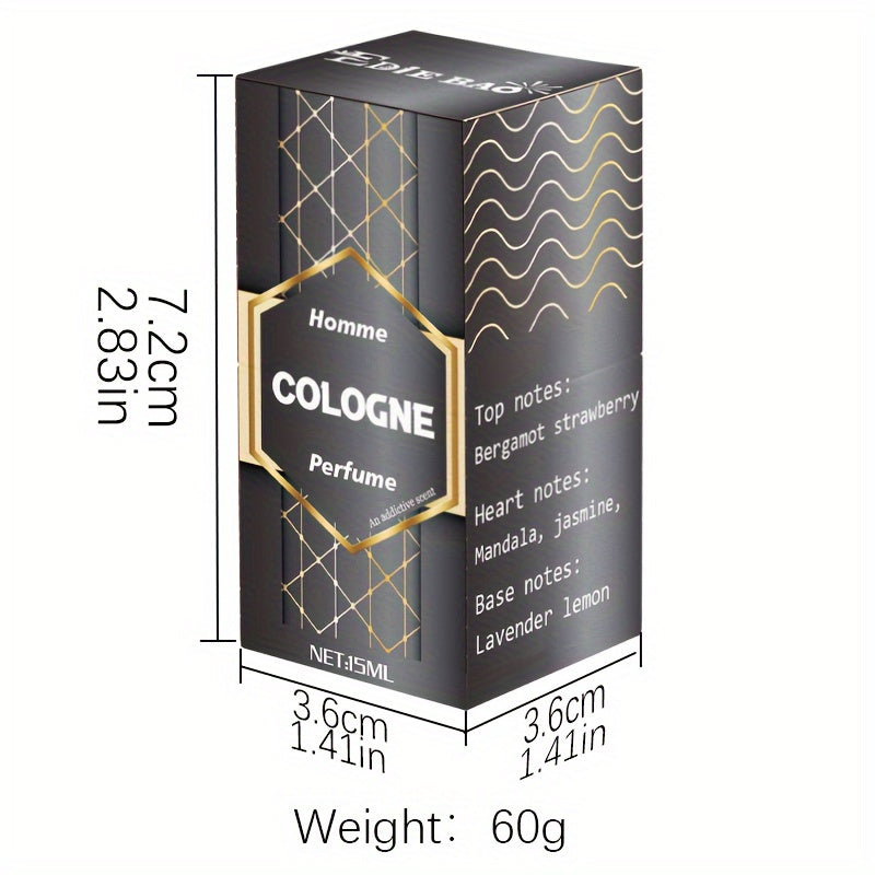 Huile de Parfum Cologne Homme – Senteur Fraîche et Aromatique