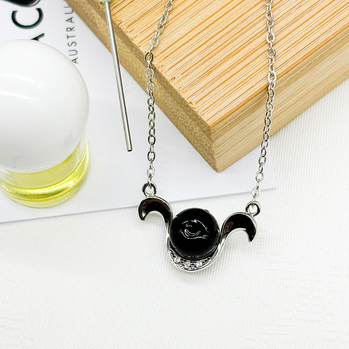 Collier Arôme Zodiaque en Argent Sterling - Bélier (Mars - Avril) | Cadeau d'Anniversaire | Énergie & Guérison | Diffusion en Toute Liberté