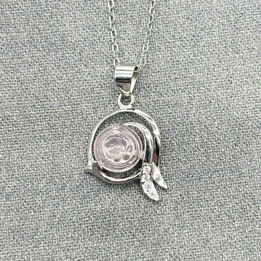 Collier diffuseur zodiaque en argent 925 - Capricorne déc.-janv. | Cadeau d'anniversaire idéal | Énergie et bien-être | Diffusion nomade