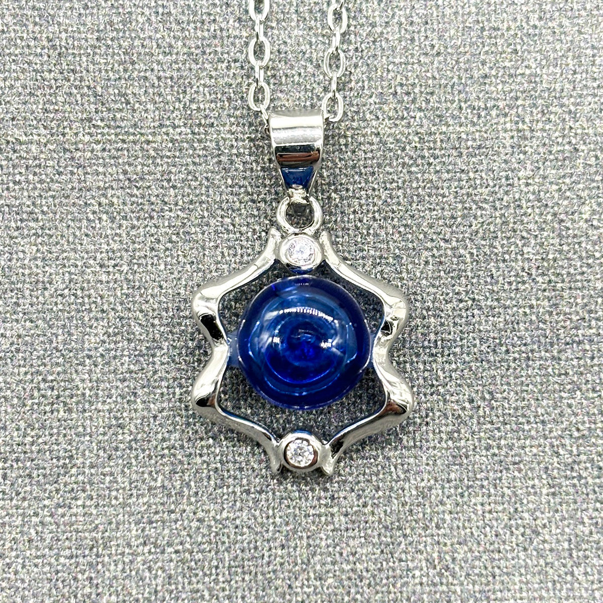 Collier Arôme Zodiaque en Argent Sterling - Gémeaux (Mai - Juin) | Cadeau d'Anniversaire | Énergie & Guérison | Diffusion en Toute Liberté