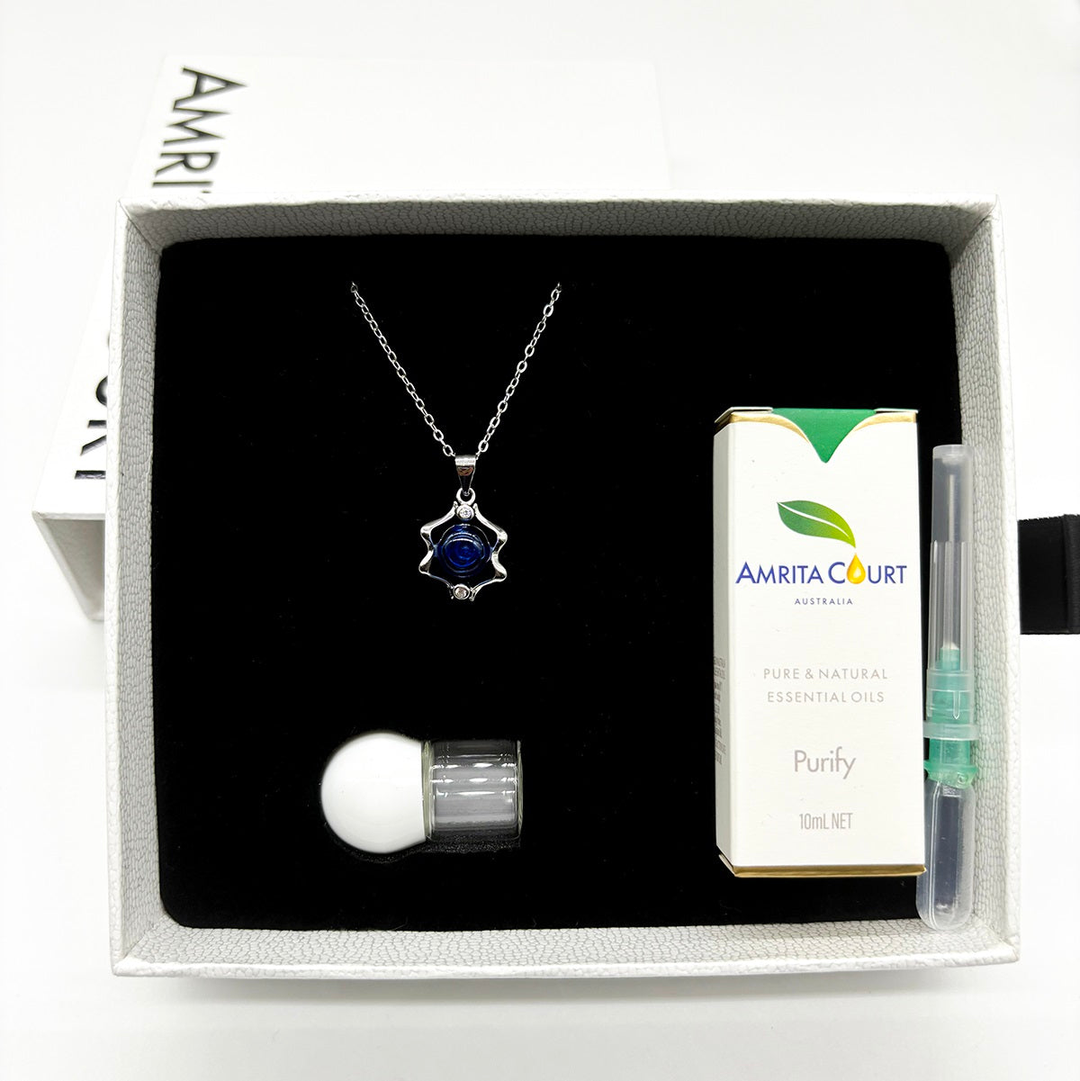 Collier Arôme Zodiaque en Argent Sterling - Gémeaux (Mai - Juin) | Cadeau d'Anniversaire | Énergie & Guérison | Diffusion en Toute Liberté