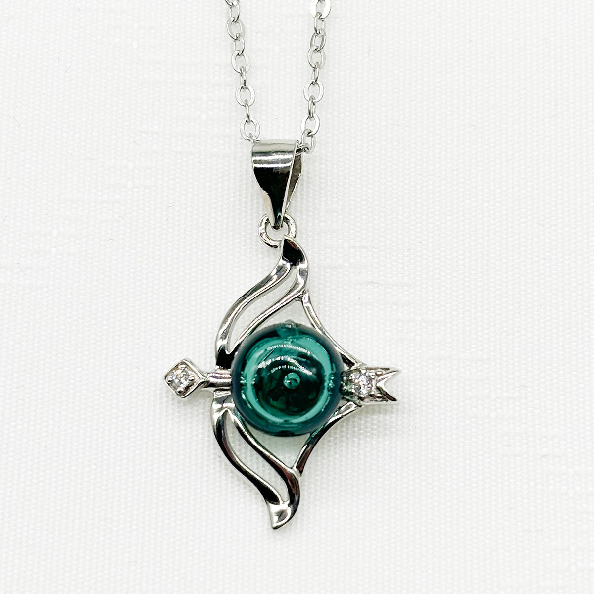 Sterling Silver Zodiac Aroma Necklace - Sagittarius Nov-Dec | Perfect Birthday Gift | Energy & Healing | Diffuse on the go