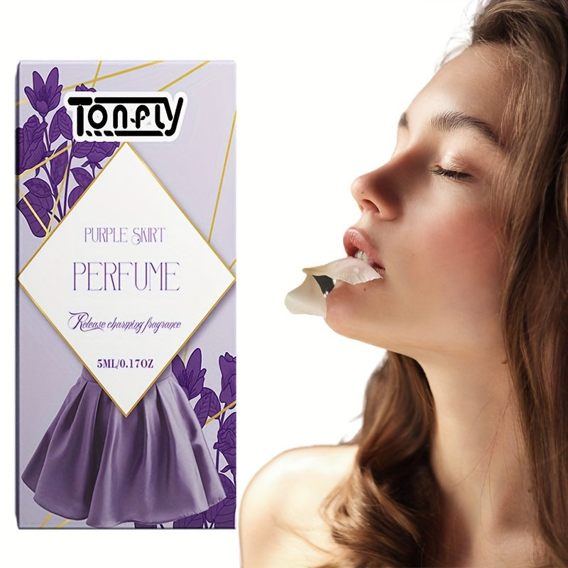 Parfum Purple Skirt , Floral