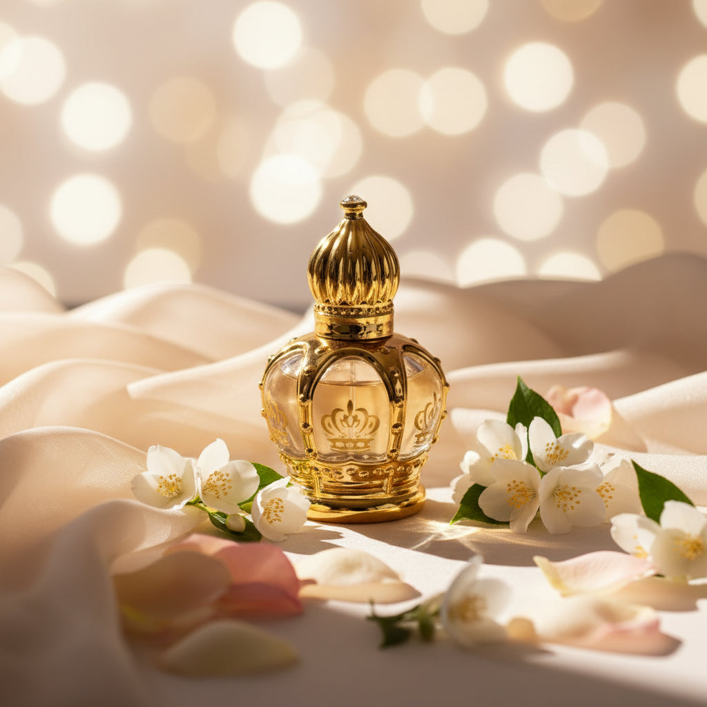 Huile Parfumée à Bille — Fragrance Florale Longue Tenue