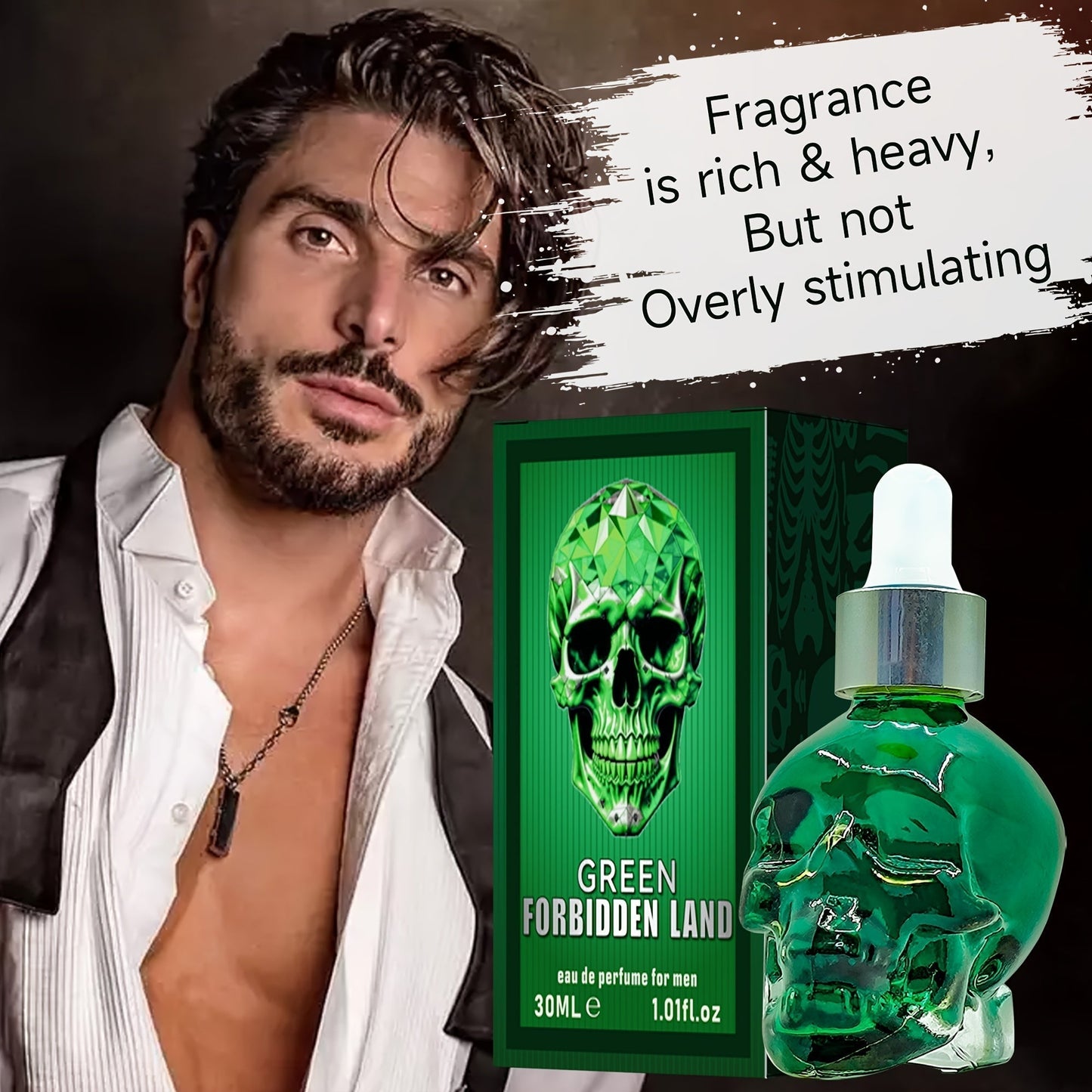 Huile Parfumée Terre Interdite pour Homme