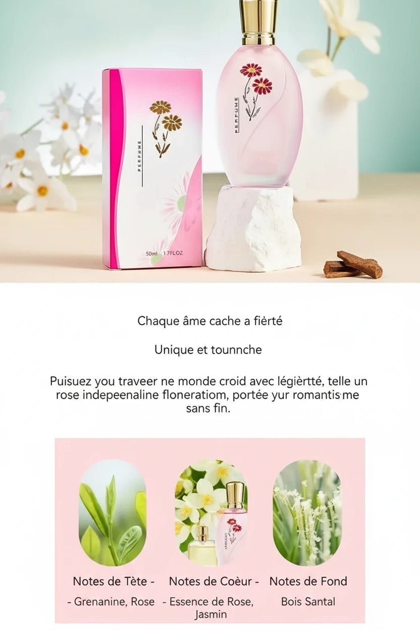 Rose Éternelle — Parfum Floral Frais & Envoûtant