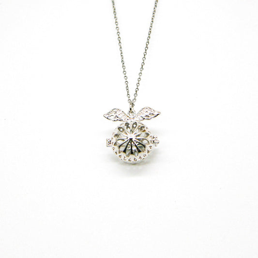 Collier Arôme Boule d'Ange | Énergie & Guérison | Diffusion en Toute Liberté | Cadeau pour Elle