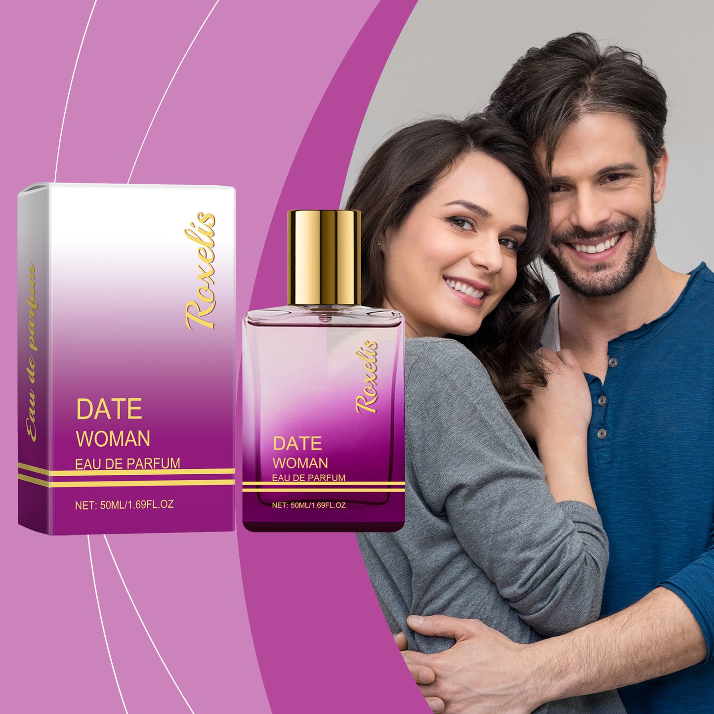 Roxelis Parfum de Voyage (Safran) — Charme Herbacé, Fragrance Durable & Portable