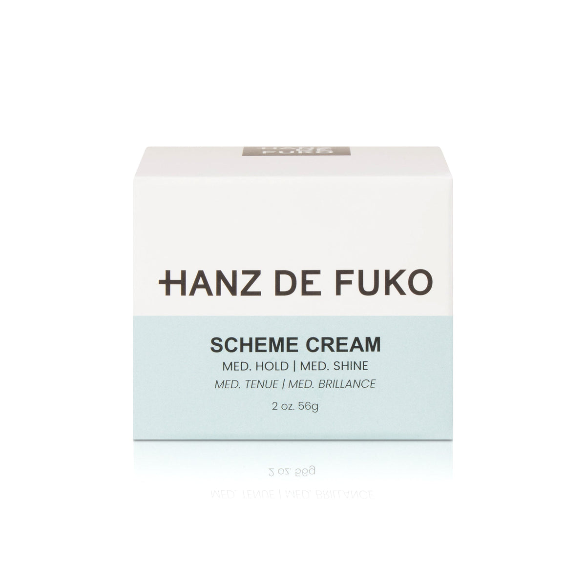 Crème coiffante Hanz de Fuko Scheme - Tenue moyenne, brillance moyenne, 2 oz
