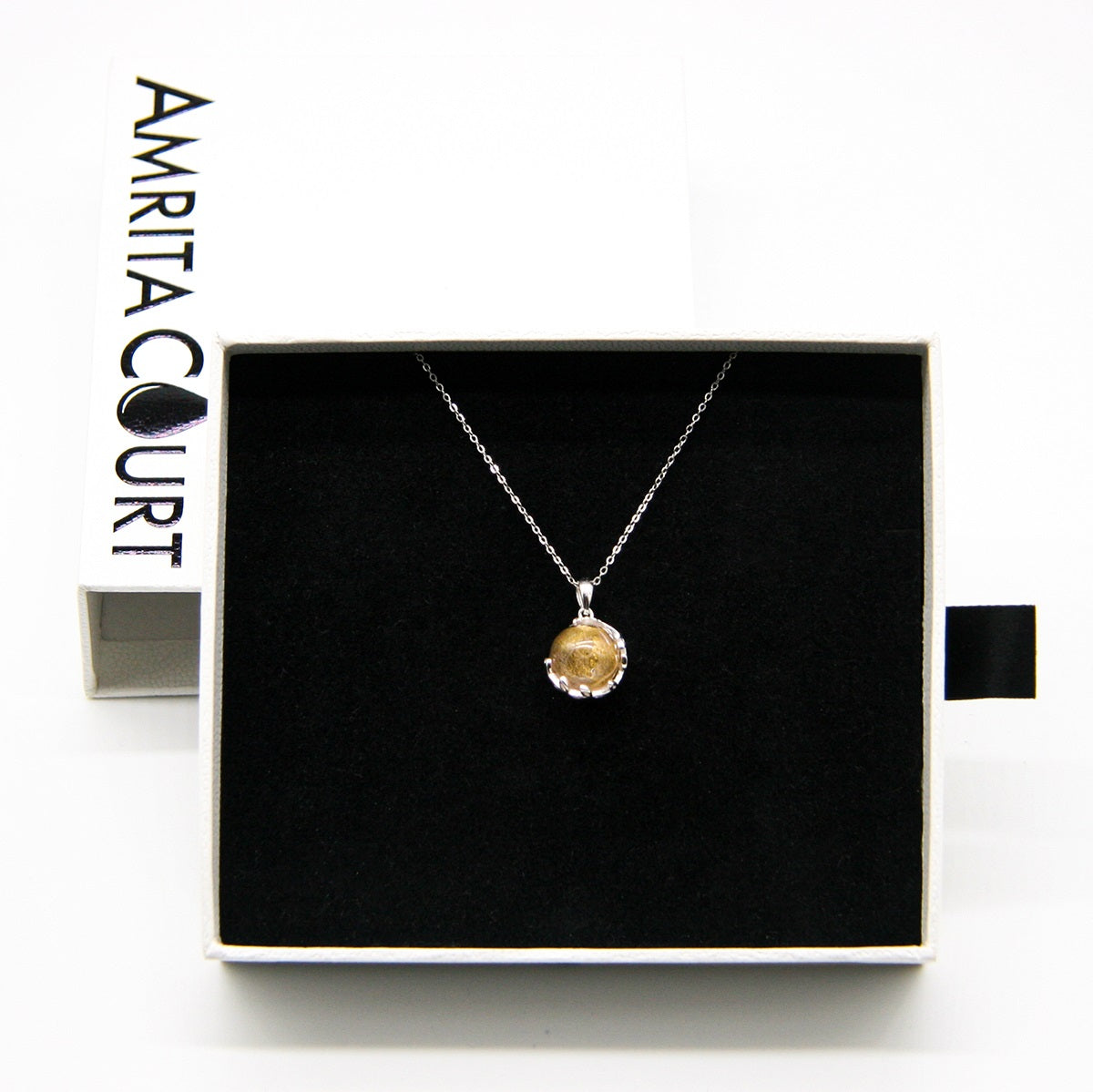 Collier Aroma Planet Murano - Nebula Nova | Énergie & Bien-être | Diffusion Nomade | Idée Cadeau Femme