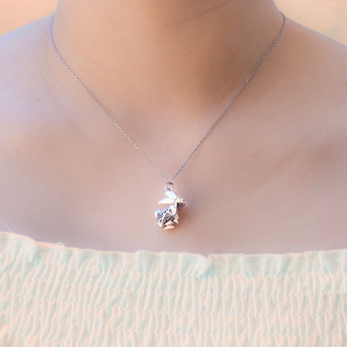 Collier Arôme Lapin | Énergie & Guérison | Diffusion en Toute Liberté | Cadeau d'Anniversaire