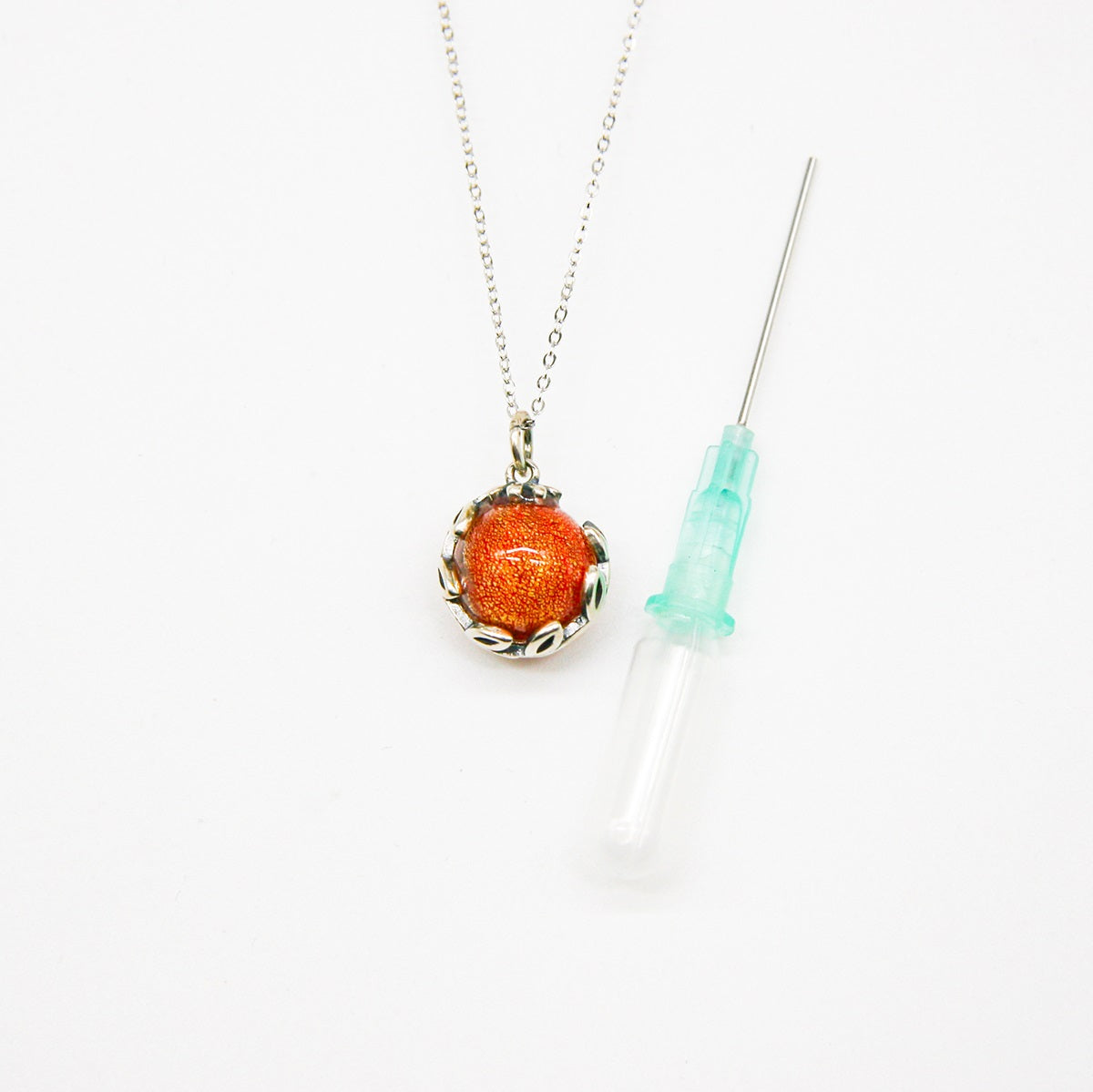 Collier Aroma Planet Murano - Solstice Sunburst | Énergie & Bien-être | Diffusion Nomade