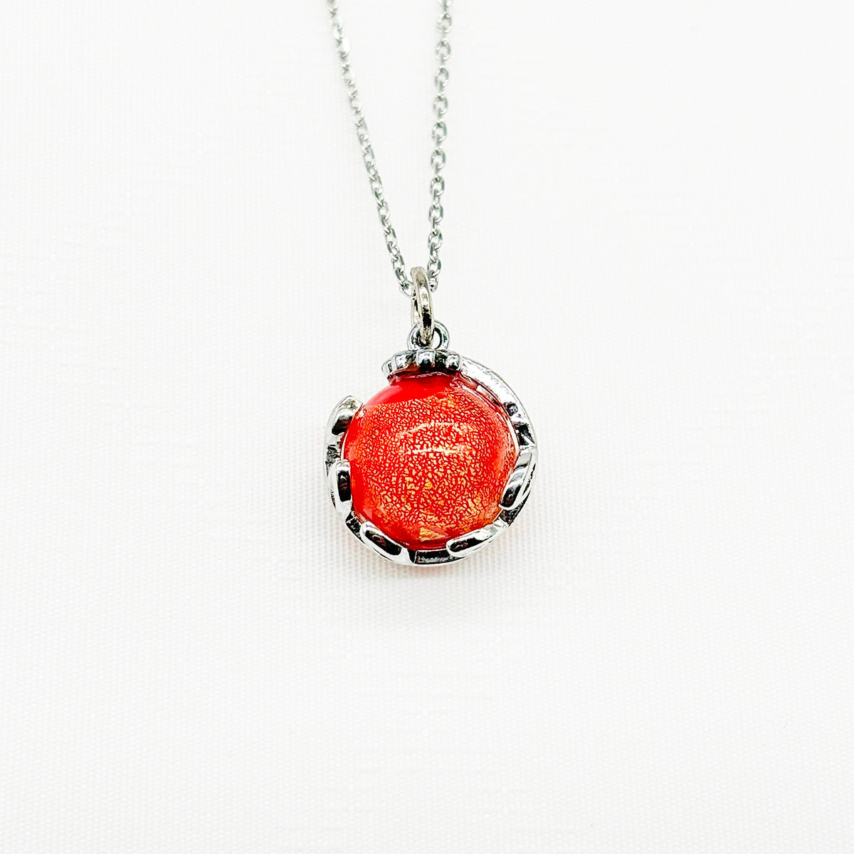 Collier Aroma Planet Murano - Solstice Sunburst | Énergie & Bien-être | Diffusion Nomade