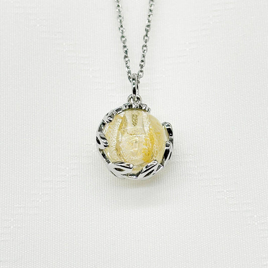 Collier Aroma Planet Murano - Stardust Crystal | Énergie & Bien-être | Diffusion Nomade | Idée Cadeau Femme