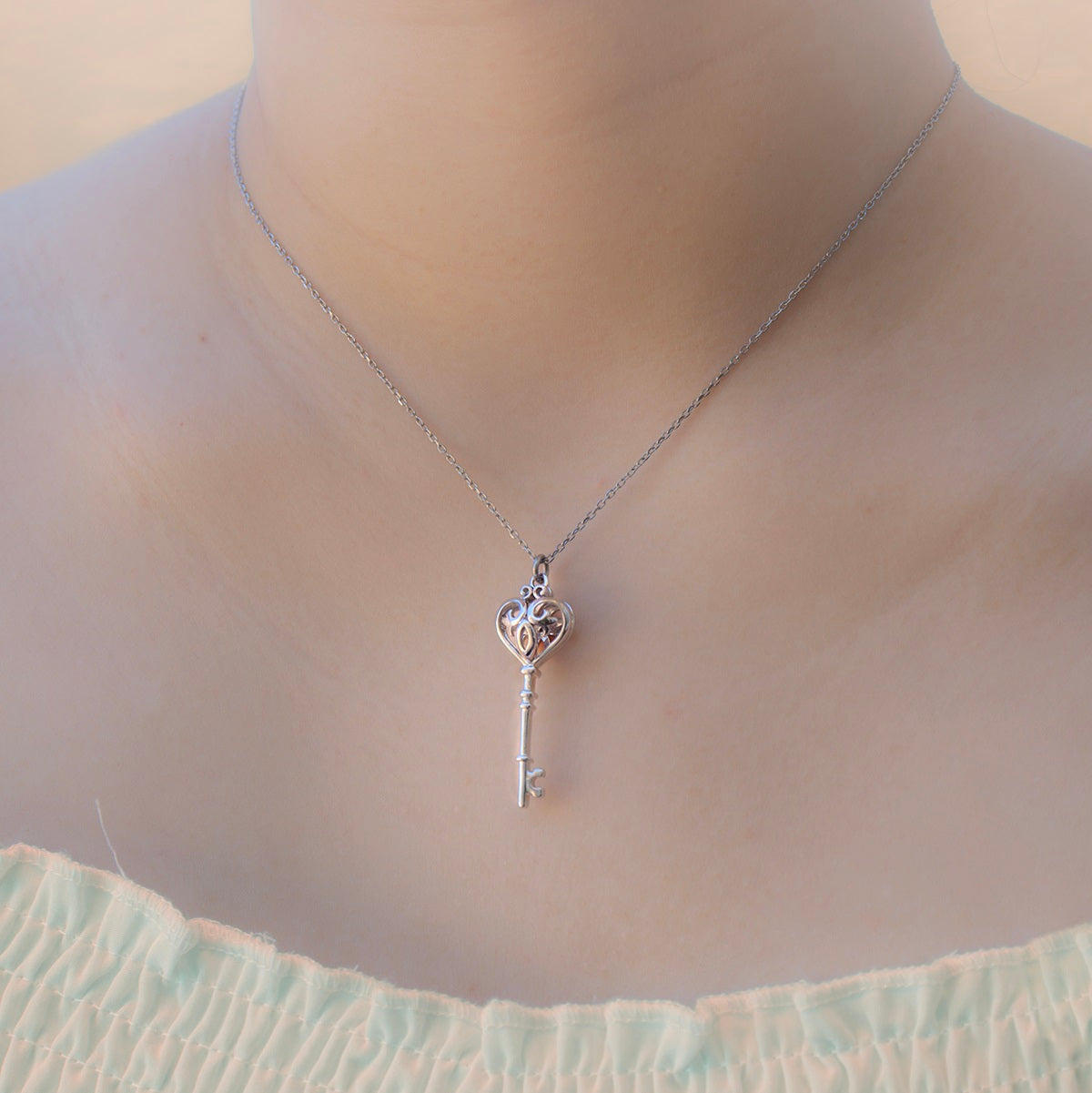 Collier Arôme Clé | Énergie & Guérison | Diffusion en Toute Liberté | Cadeau pour Elle