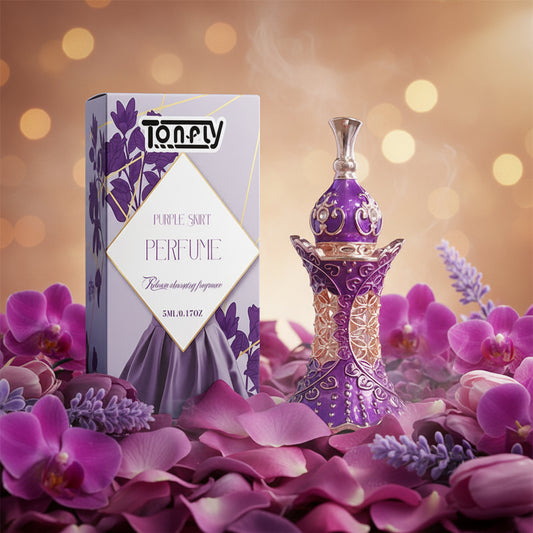 Parfum Purple Skirt , Floral