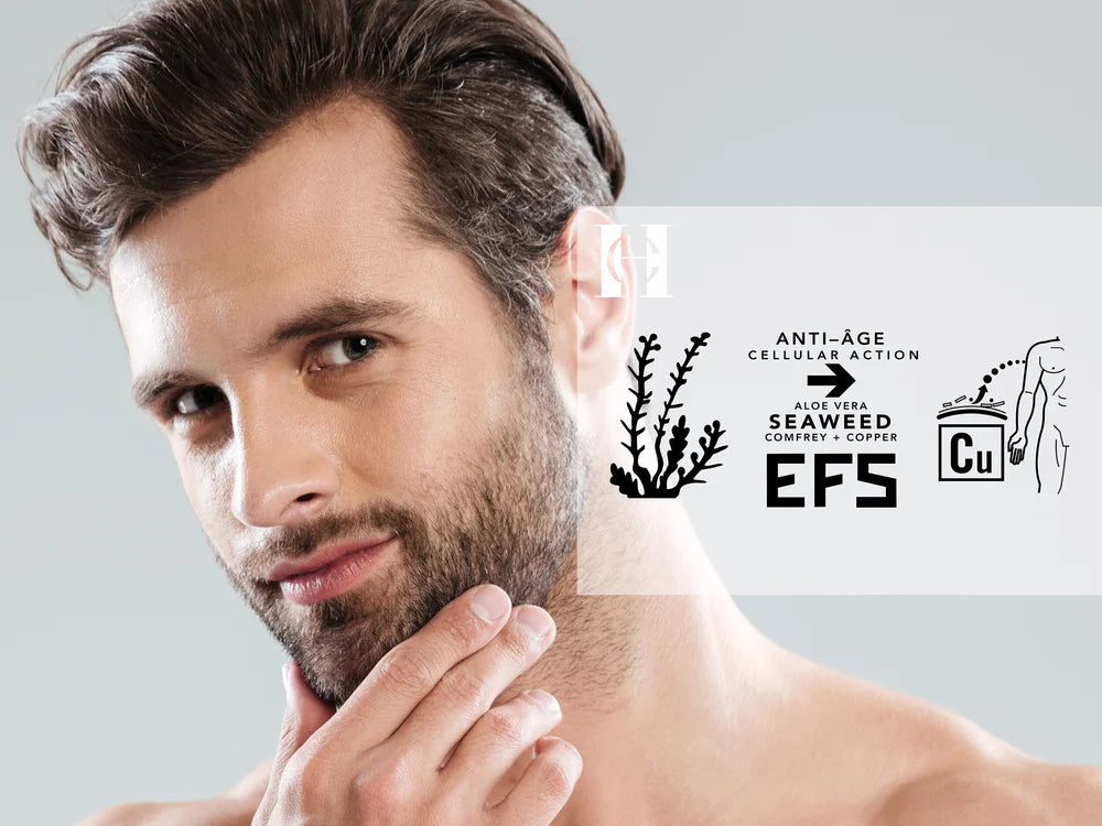 Étape 3 | GEL HYDRATANT VISAGE MÉGA HYDRATATION POUR HOMME | Tous types de peau